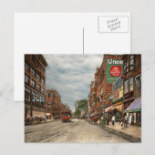 City - Lowell MA - Ein Damm gutes Unternehmen 1908 Postkarte (Vorne/Hinten)