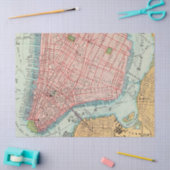 City Map Design 4 Seidenpapier (Basteln)