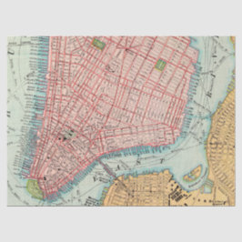 City Map Design 4 Seidenpapier