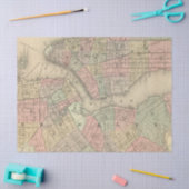 City Map Design 6 Seidenpapier (Basteln)