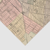 City Map Design 6 Seidenpapier (Detail)