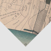 City Map Design 7 Seidenpapier (Detail)