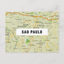 CITY MAP POSTCARDS Film Sao Paulo Postkarte