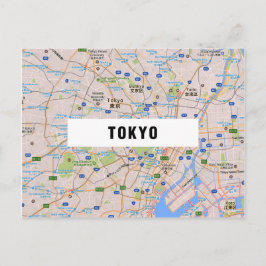 CITY MAP POSTCARDS FILM Tokyo Postkarte