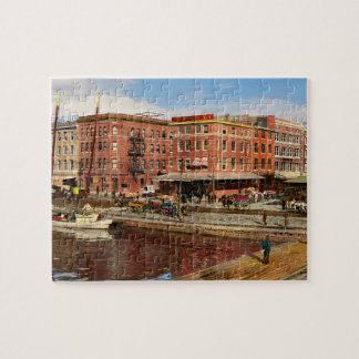 City - MD - Pratt St - The Business District 1906 Puzzle