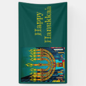 City Menorah Banner (Vertikal)