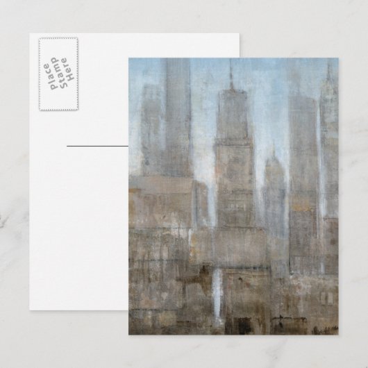 City Midst I Postkarte (Vorne/Hinten)