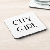 CITY MIRL Zitat Untersetzer (Linke Seite)