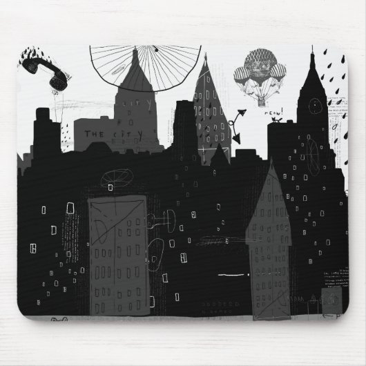 City Mouse Pad Mousepad (Vorne)
