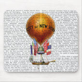 City New York Hot Air Ballon Mousepad (Vorne)