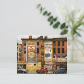 City - New York NY - Elite Lunch Bar 1938 Postkarte (Stehend Vorderseite)