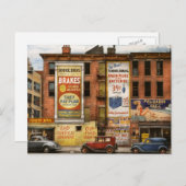 City - New York NY - Elite Lunch Bar 1938 Postkarte (Vorne/Hinten)