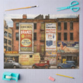 City - New York NY - Elite Lunch Bar 1938 Seidenpapier (Basteln)