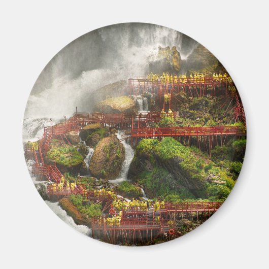 City - Niagara Falls NY - Höhle der Windtour Magnet (Vorne)