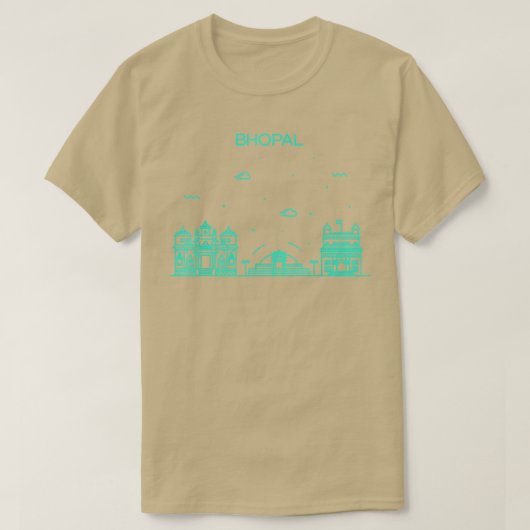 City Night Bhopal T-Shirt (Design vorne)