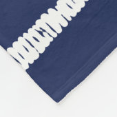 City Night Lights City Skyline Fleecedecke (Ecke)