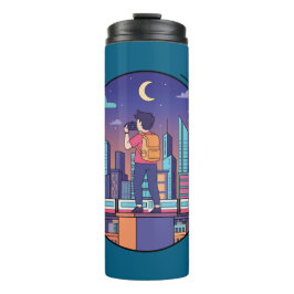 City Night Traveler Thermosbecher