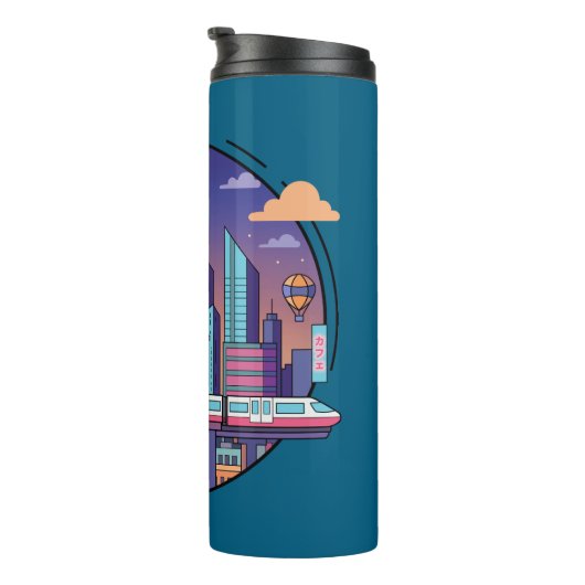 City Night Traveler Thermosbecher (Nach rechts gedreht)