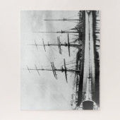 City of Adelaide Klipper-Schiff 1800s Puzzle (Vertikal)