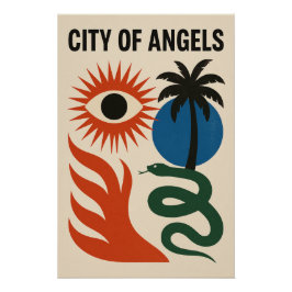 City of Angels - Surrealismus Poster