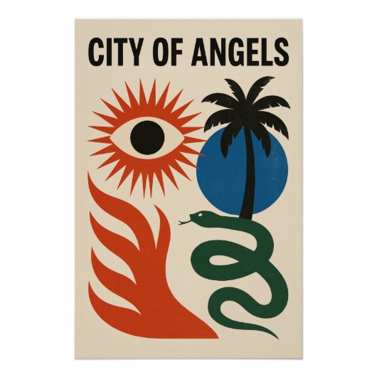 City of Angels - Surrealismus Poster (Vorderseite)