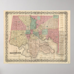 City of Baltimore, Maryland Poster