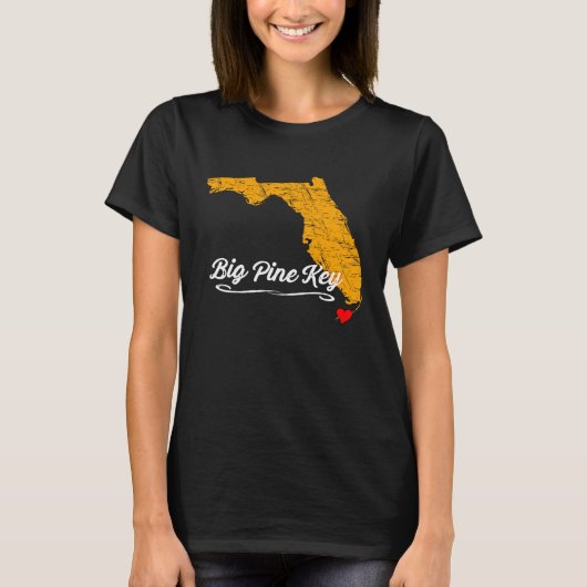 City of BIG PINE KEY FLORIDA FL Merch Souvenir G T-Shirt (Vorderseite)