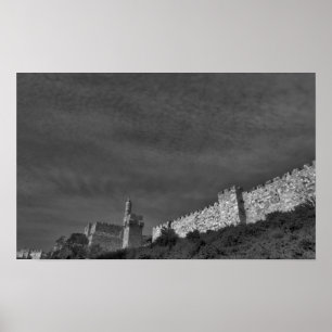 City of David Jerusalem Poster