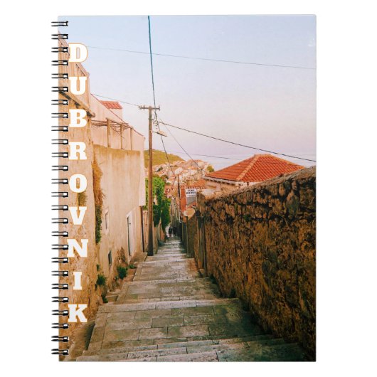 City of Dubrovnik, Dalmatia, Croatia Notizblock (Vorderseite)