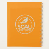 City of Lights: Bold Paris Typography Art Planer (Rückseite)