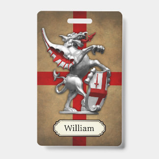City of London Dragon Personalisiert Ausweis