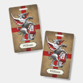 City of London Dragon Personalized Ausweis (Front & Back)