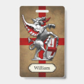City of London Dragon Personalized Ausweis (Back)
