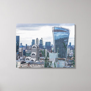 City of London Gebäude View Leinwand