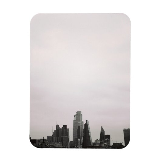 City of London Skyline Magnet (Vertikal)