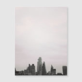 City of London Skyline Magnetkarte (Vorderseite)