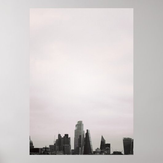 City of London Skyline Poster (Vorne)
