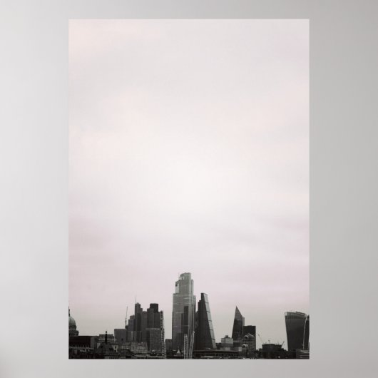 City of London Skyline Poster (Vorne)