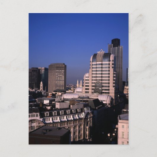City of London Skyline Postkarte (Vorderseite)