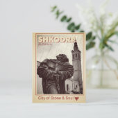 City of Stone and Soul Post Card Postkarte (Stehend Vorderseite)