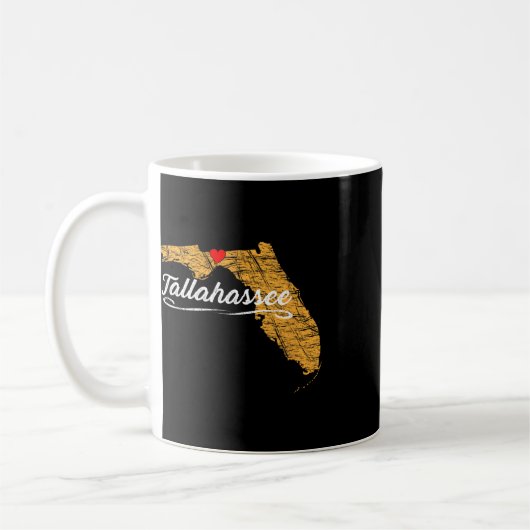 City Of Tallahee Florida Vacation Souvenir Graphic Kaffeetasse (Links)