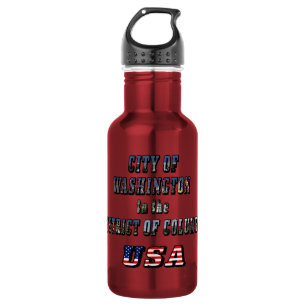 City of Washington in the District of Columbia USA Trinkflasche