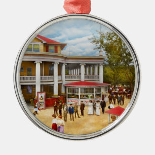 City - OH - The Chester Park Club House 1909 Ornament Aus Metall