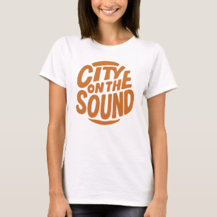 City On The Sound to Shirt Design, Bekleidung neu,