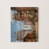 City - PA Philadelphia - Broad Street 1905 Puzzle (Vertikal)