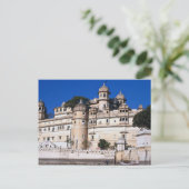 City Palace, Udaipur, Indien Postkarte (Stehend Vorderseite)