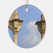 City Palace, Udaipur, Rajasthan, Indien 2 Keramikornament (Links)