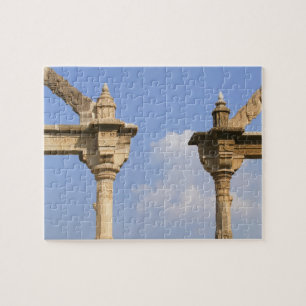 City Palace, Udaipur, Rajasthan, Indien 2 Puzzle