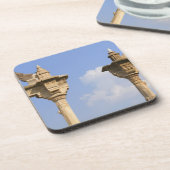 City Palace, Udaipur, Rajasthan, Indien 2 Untersetzer (Linke Seite)