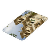 City Palace, Udaipur, Rajasthan, Indien Magnet (Linke Seite)